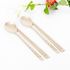 YEDAMUN Premium Bangjja Bronze Traditional Korean Spoon & Chopsticks Set (4 Pairs) – Handmade Traditional Yugi Brass Spoon Chopsticks | Korean Traditional Golden Cutlery Dinnerware _ Made in KOREA